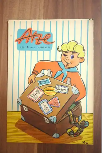 Atze Comic DDR 1962 Heft 5 Aktion Flimer Kiste Kinderzeitschrift
