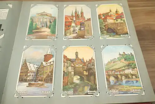 Erdal Kwak Sammelbilderalbum ca 18 Seiten 108 Karten Sammelbilder