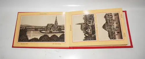 Leporello Stuttgart um 1900 Ansichten Bilder ! (B4