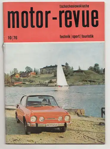 Tschechoslowakische Motor - Revue 10 / 1976 DDR Jawa 350 !