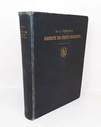 Diagnostik der inneren Krankheiten 1901 Dr Oswald Vierordt Buch