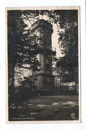 Ak Turm auf dem Kottmar Deutsches Reich 1931
