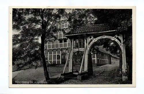 Ak Bauernhaus im Altenlande 1940