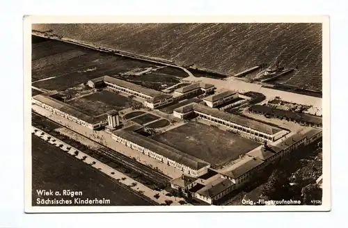 Ak Wiek an Rügen Sächsisches Kinderheim