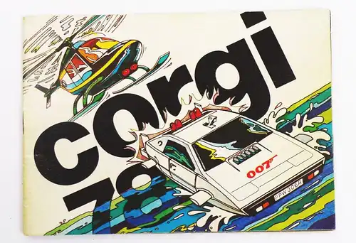 Corgi Katalog 1978 Modellautos