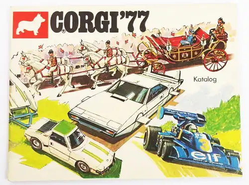 Corgi Katalog 1977 Modellautos