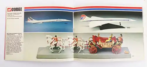 Corgi Katalog 1977 Modellautos