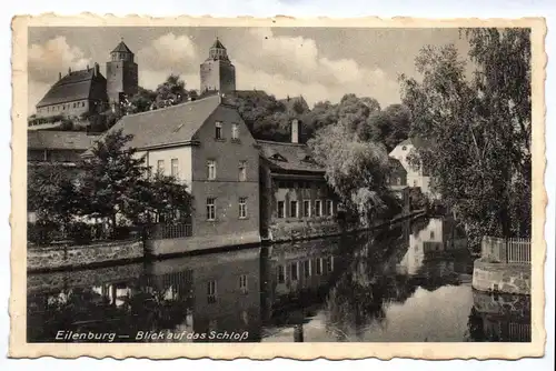 Ak Eilenburg Blick auf das Schloss DR