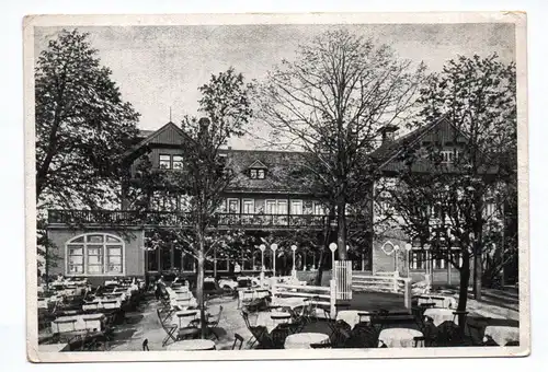 Ak Berghotel  Honigbrunnen Löbau Sachsen