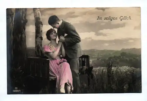 Motiv Ak Liebe 6 Stück Postkarten Serie