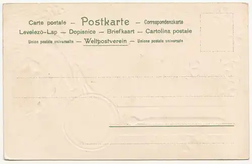 Präge Litho Ak Frosch Sturm Serie " Barometer 895 " um 1900/10 ! (A2020