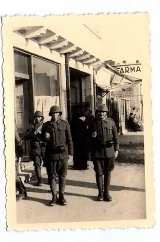 Foto 2 Wk Freiwillige Soldaten Rumänien Slobozia Giurgiu