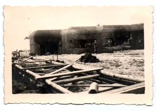 Maginotlinie Bunker Fotografie 2 Wk france