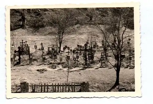 Foto 2 Wk bulgarischer Friedhof WW2 photo