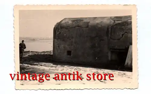 Fotografie Bunker Frankreich Belgien Nordseeküste 2 Weltkrieg 2 Wk