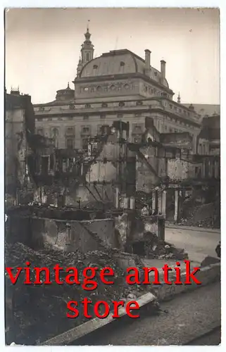 Foto Ak zerstörtes Lille Frankreich 1 Weltkrieg