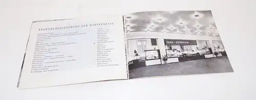 Leipziger Messe 1952 Heft