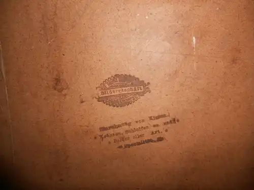 Foto 1894 Bilderrahmen Beamte G.v.Kramsta`schen Gewerkschaft Konradsthal Bergbau