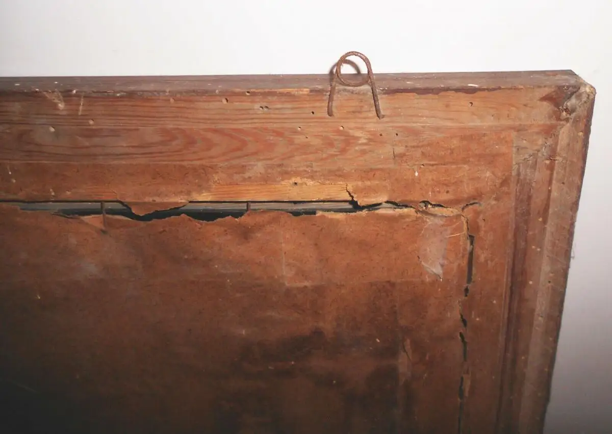 Foto 1894 Bilderrahmen Beamte G.v.Kramsta`schen Gewerkschaft Konradsthal Bergbau 11