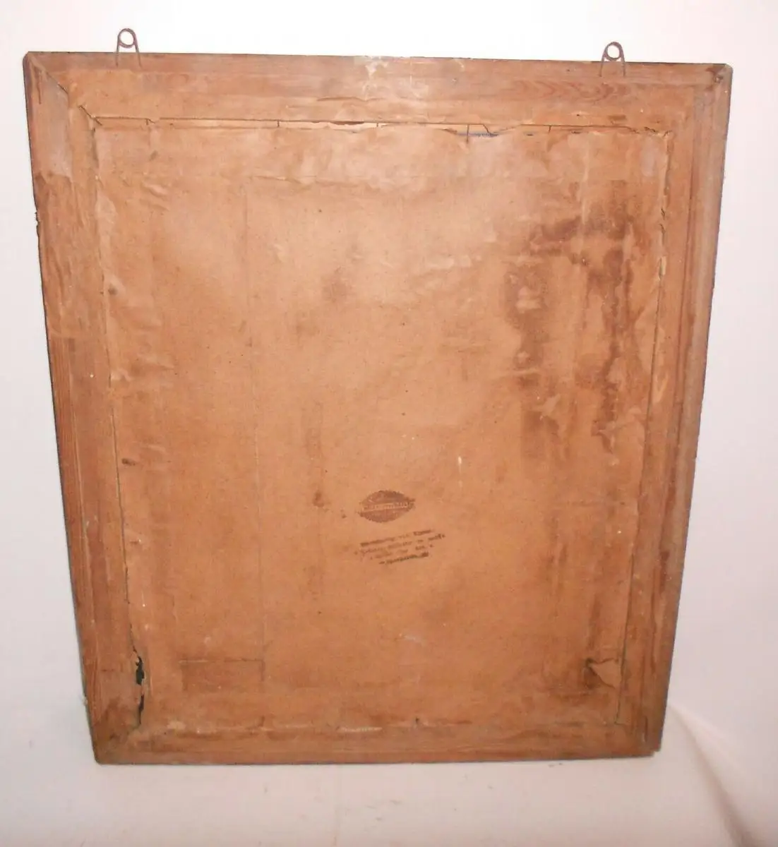 Foto 1894 Bilderrahmen Beamte G.v.Kramsta`schen Gewerkschaft Konradsthal Bergbau 9