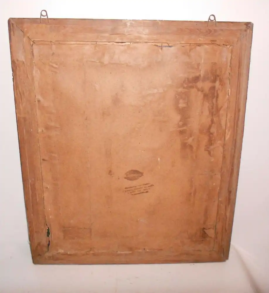 Foto 1894 Bilderrahmen Beamte G.v.Kramsta`schen Gewerkschaft Konradsthal Bergbau 9