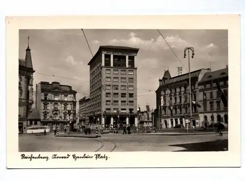 Ak Reichnberg Hauptstadt Sudetengau Konrad Henlein Platz Liberec Tschechien