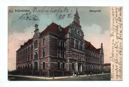 Ak Gelsenkirchen Amtsgericht 1908