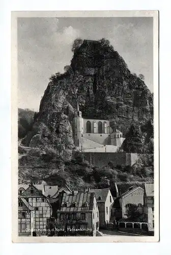 Ak Oberstein an der Nahe Felsenkirche 1935