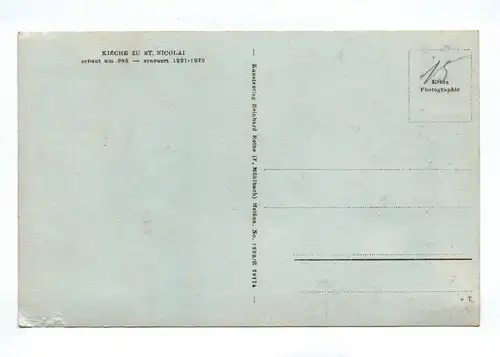 Ak Kriegergedächniskirche Meissen