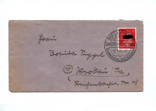 Brief Bad Lauchstadt 1945