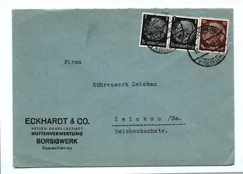 Brie Eckhardt & CoAktien Gesellschaft Hüttenverwertung Borsiggwerk 1936
