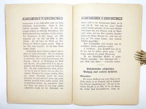 Aus Tsingtaus schweren Tagen im Weltkrieg 1914 Tagebuch Dr Richard Wilhelm