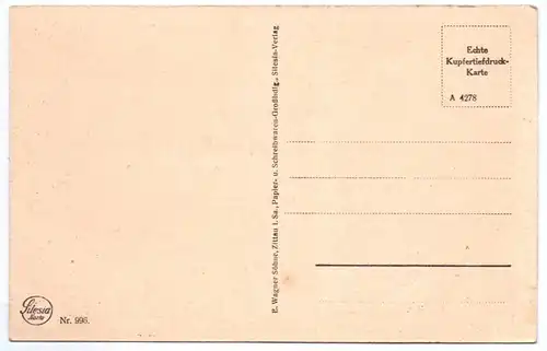 Ak Großschönau 1920er Kupfertiefdruck Postkarte Oberlausitz