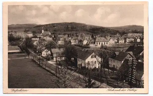 Ak Großschönau Blick nach den Hutberg 1920er Kupfertiefdruck