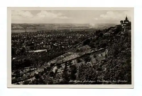 Ak Blick von Spitzhaus Oberlössnitz bei Dresden