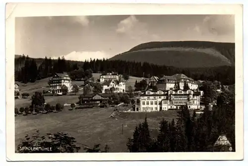 Ak Spindlermühle 1940 Tschechien Špindlerův Mlýn Riesengebirge
