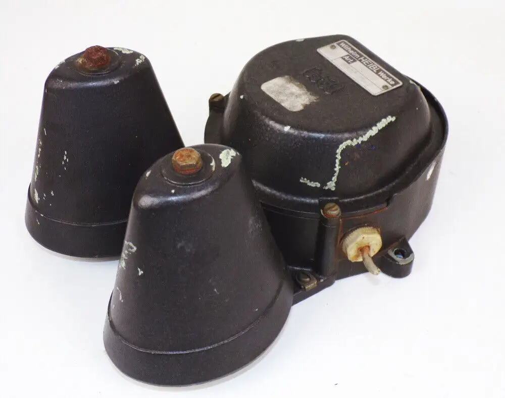 Alte Heibl Klingel Läute Glocke 5000 Ohm Werkstattklingel Schulklingel Industrie 4