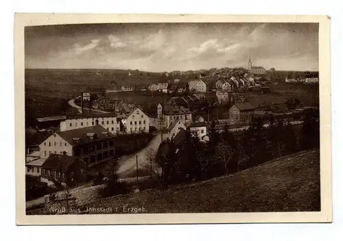 Ak Gruß aus Jöhstadt im Erzgebirge 1933