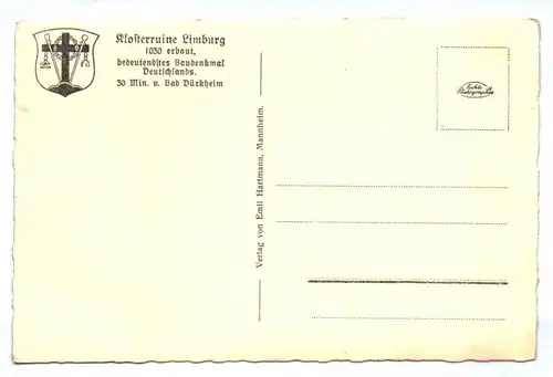 Ak Klosterruine Limburg