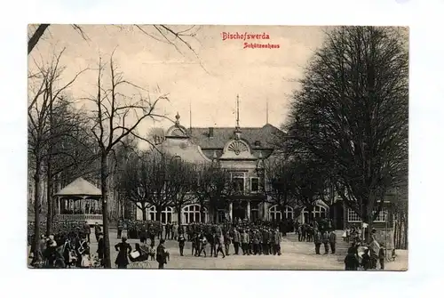 Ak Bischofswerda Schützenhaus 1916