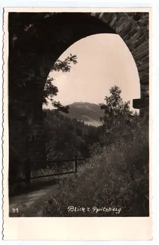 Foto Ak Spitzberg Isergebirge 1930er Tannwald Reichenberg Tanvaldský Špičák