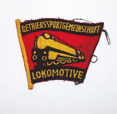 DDR Aufnäher Betriebssportgemeinschaft Lokomotive