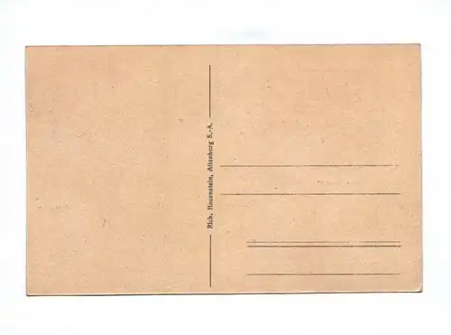 Ak Hummelshain Altes Schloss Forsthaus