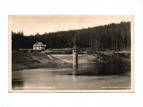 Ak Die Talsperre bei Oberkreibitz Chřibská Tschechien