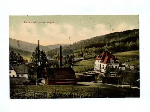 Ak Antonsthal im sächsischen Erzgebirge 1909