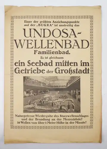 Leipzig Undosa Wellenbad 1920er Schwimmbad