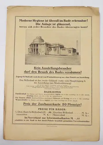 Leipzig Undosa Wellenbad 1920er Schwimmbad