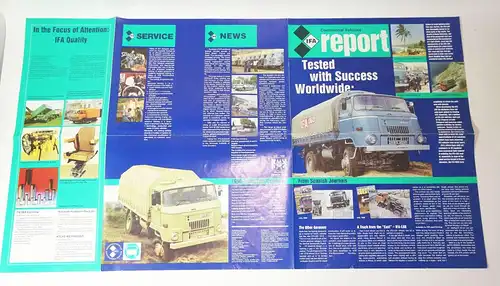 Ifa Report W50 Multicar 1990 Englisch 
