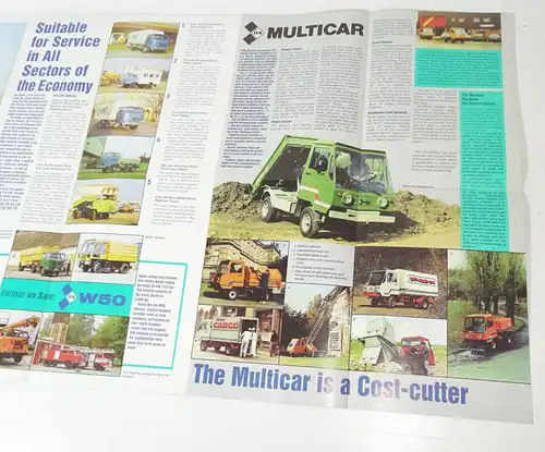 Ifa Report W50 Multicar 1990 Englisch 