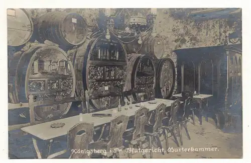 Ak Königsberg Preussen Blutgericht Marterkammer 1926